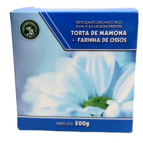 Fertilizante Mato Verde Torta de Mamona e Farinha 500g