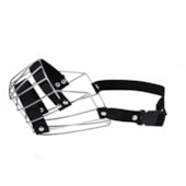 Focinheira Club Pet Metal Cromada N4