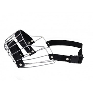 Focinheira Club Pet Metal Cromada N4