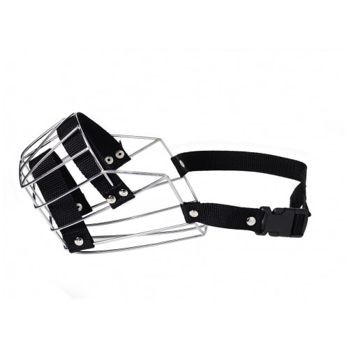 Focinheira Club Pet Metal Cromada N4