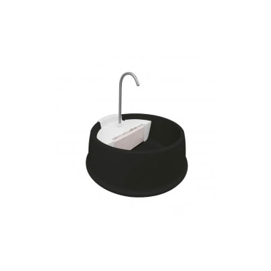 Fonte Furacão Pet Joy Preta Bivolt 1,5L