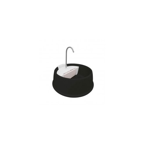 Fonte Furacão Pet Joy Preta Bivolt 1,5L