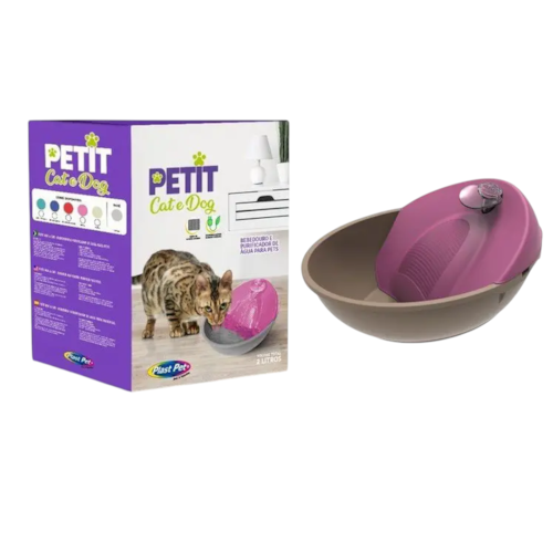 Fonte Purificadora Plast Pet Automática Petit Gold Rosa 2L 110V