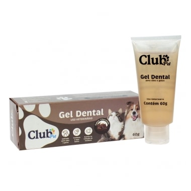 Gel Dental Club Pet Chocolate 60g