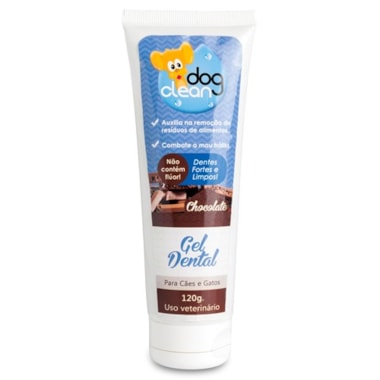 Gel Dental Dog Clean Chocolate 120g