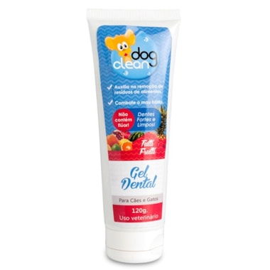 Gel Dental Dog Clean Tutti Frutti 120g