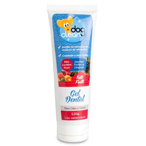 Gel Dental Dog Clean Tutti Frutti 120g