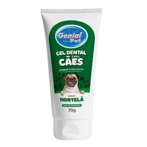 Gel Dental Genial Pet Hortelã 70g