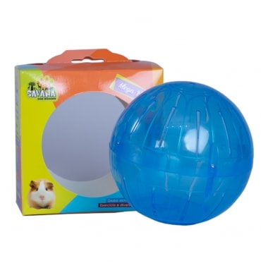 Globo Savana Acrílico Azul Pequeno Roedores