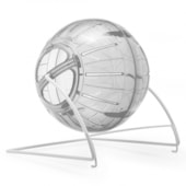 Globo Savana Ball 4 em 1 com Suporte Transparente Roedores