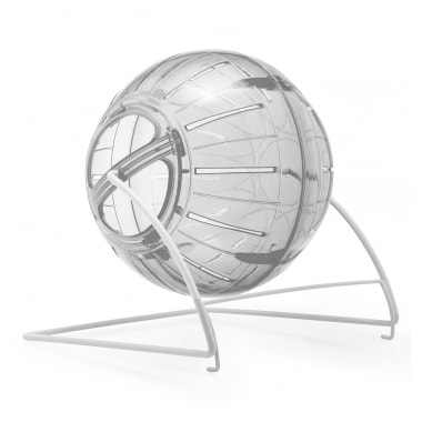 Globo Savana Ball 4 em 1 com Suporte Transparente Roedores