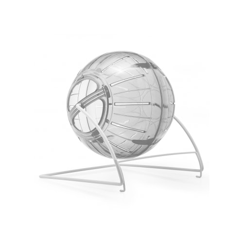 Globo Savana Ball 4 em 1 com Suporte Transparente Roedores