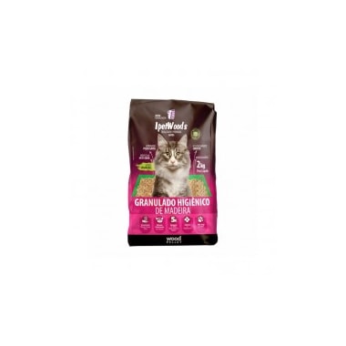 Granulado Ipet Woods de Madeira 2kg