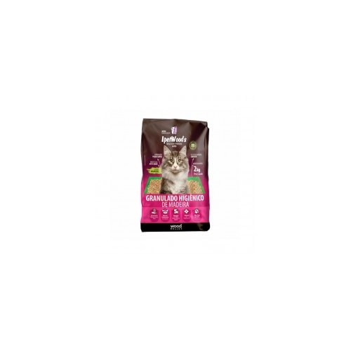 Granulado Ipet Woods de Madeira 2kg