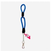 Guia Pet Repasse Corda Dupla Azul 16mmx60cm