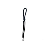 Guia Pet Repasse Corda Dupla Preta 16mmx60cm