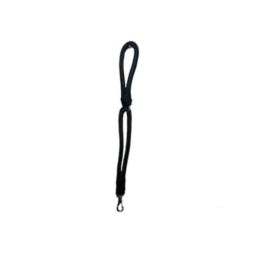 Guia Pet Repasse Corda Dupla Preta 16mmx60cm