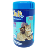Lenços Umedecidos Club Pet com Álcool em Gel 70% com 75 Unidades