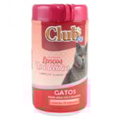 Lenços Umedecidos Club Pet Gatos Jasmin com 75 Unidades