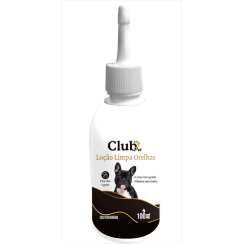 Limpador Auricular Club Pet 100ml