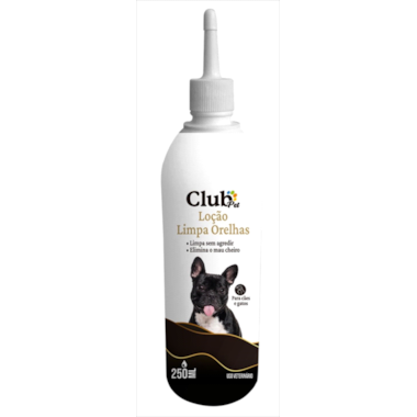 Limpador Auricular Club Pet 250ml