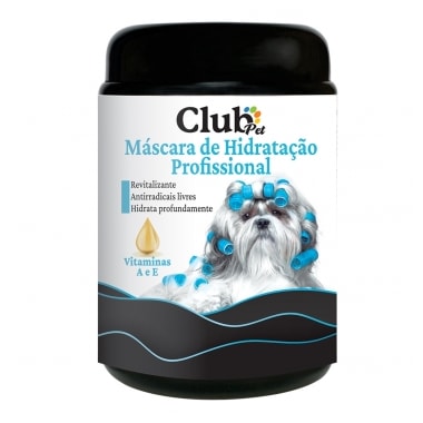 Máscara Club Pet Hidratação Profunda Vitamina A+E 490g