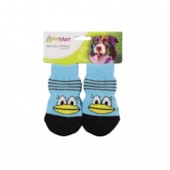 Meia Petmart Pato Azul Pequena