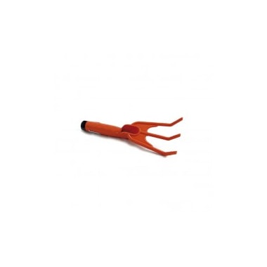 Mini Rastelo de Plástico Jorani Laranja