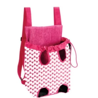 Mochila de Transporte Saks Dog Rosa