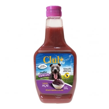 Molho Club Pet Ração Açaí 250g