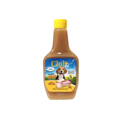 Molho Club Pet Ração Bacon 250g