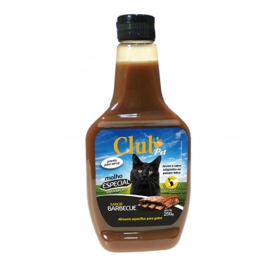 Molho Club Pet Ração Barbecue Gatos 250g
