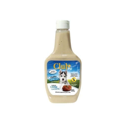 Molho Club Pet Ração Carne com Leite 250g
