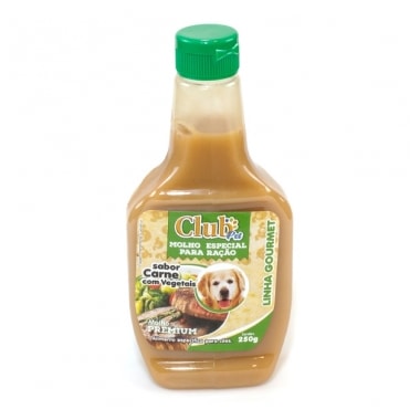 Molho Club Pet Ração Carne com Vegetais 250g