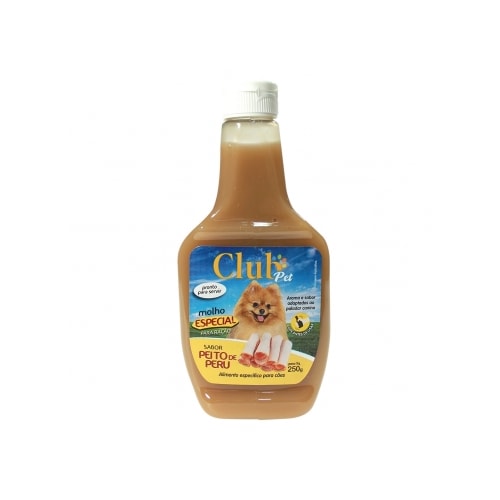 Molho Club Pet Ração Peito de Peru 250g