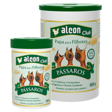 Papa Alcon Club Pássaros Filhotes 160g