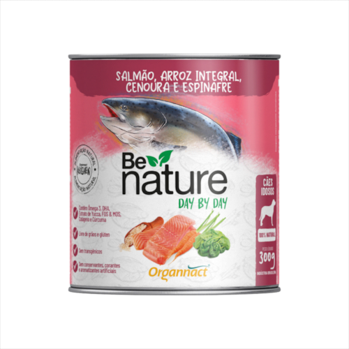 Patê Be Nature Day by Day Cães Sênior 300g