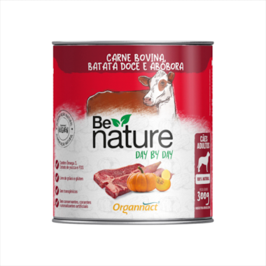 Patê Be Nature Day by Day Carne Cães Adultos 300g