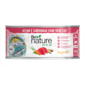 Patê Be Nature Day by Day Peixe e Sardinha Gatos Adultos 120g