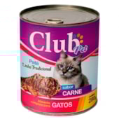 Patê Club Pet Carne Gatos Adultos 280g