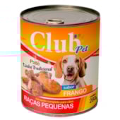 Patê Club Pet Gourmet Frango Cães Adultos Raças Pequenas 280g