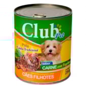 Patê Club Pet Tradicional Carne e Vegetais Cães Filhotes 280g