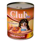 Patê Club Pet Tradicional Cordeiro Cães Adultos 280g