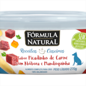Patê Fórmula Natural Receitas Caseiras Picadinho de Carne 270g