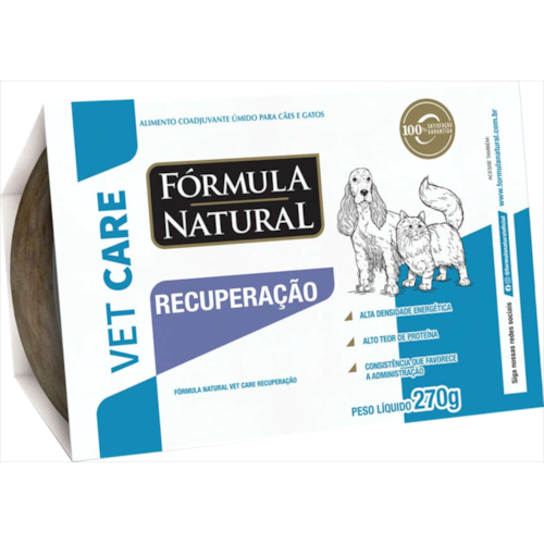 Patê Fórmula Natural Vet Care Recuperação Cães e Gatos 270g