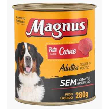 Patê Magnus Carne Cães Adultos 280g