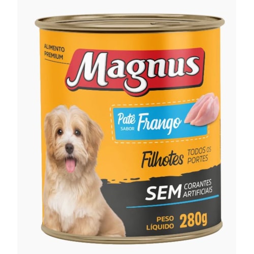 Patê Magnus Frango Cães Filhotes 280g