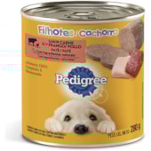 Patê Pedigree Carne e Frango Cães Filhotes 280g