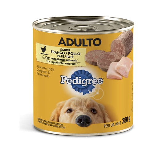 Patê Pedigree Frango Cães Adultos 280g