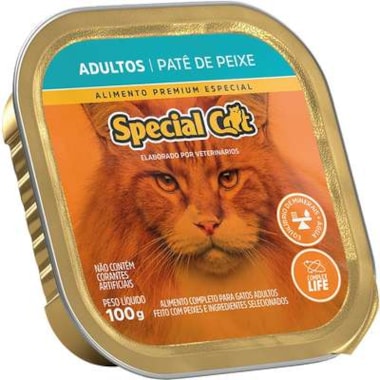 Patê Special Cat Peixe Gatos Adultos 100g